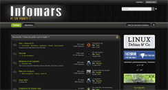 Desktop Screenshot of infomars.fr