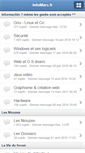 Mobile Screenshot of infomars.fr